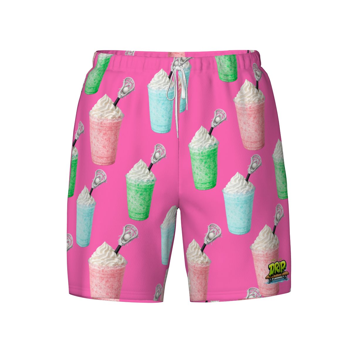 W2W Pro Mesh Hybrid Shorts - Ice Cream Lacrosse Hot Pink