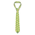 Game Day Tie - Golf Hole and Flag Yellow