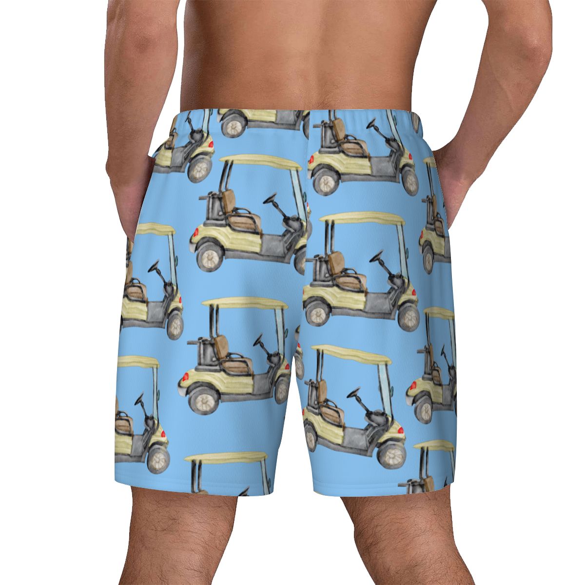 W2W Pro Mesh Hybrid Shorts - Golf Cart Blue