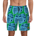 W2W Pro Mesh Hybrid Shorts - Hockey Helmet Neon Blue Green