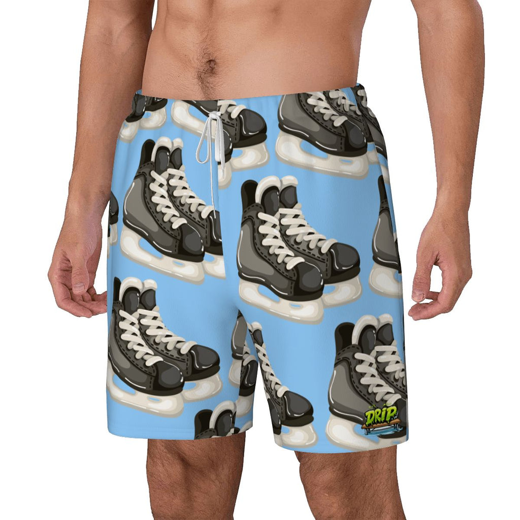 W2W Pro Mesh Hybrid Shorts - Hockey Skates Ice Blue
