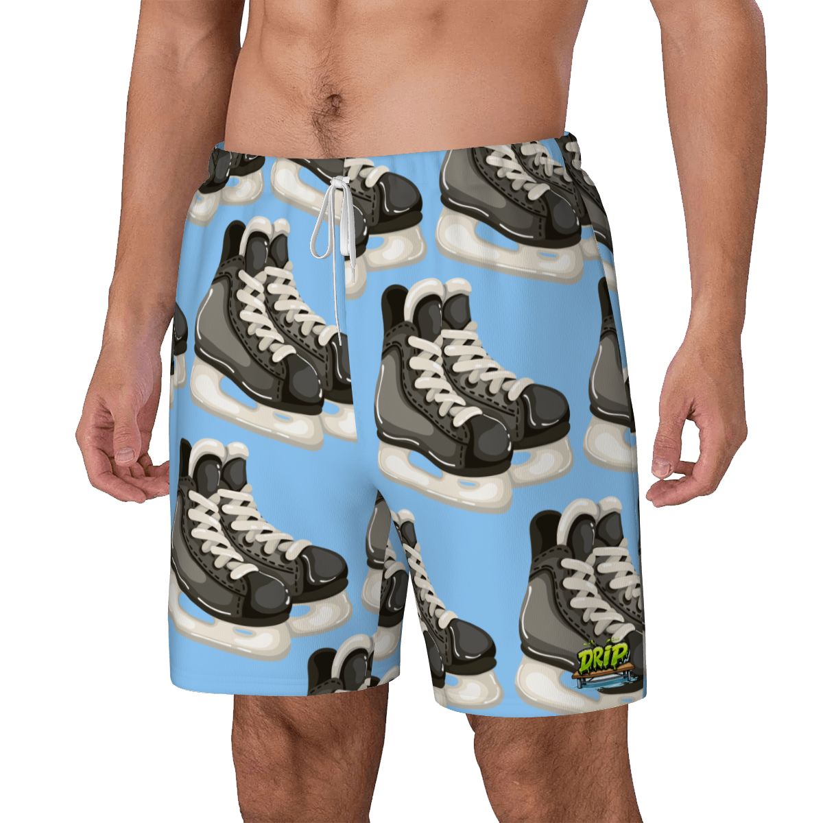 W2W Pro Mesh Hybrid Shorts - Hockey Skates Ice Blue