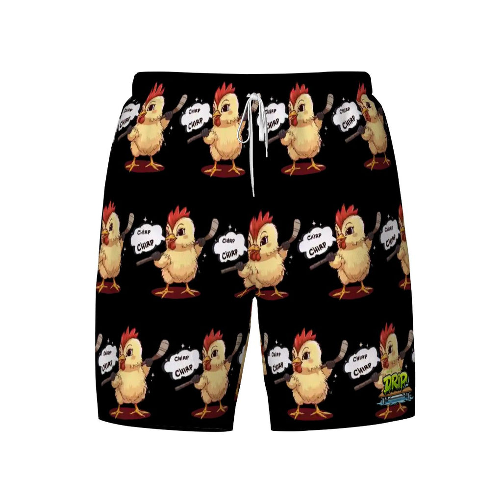 W2W Pro Mesh Hybrid Shorts - Hockey Chirp Chirp Black