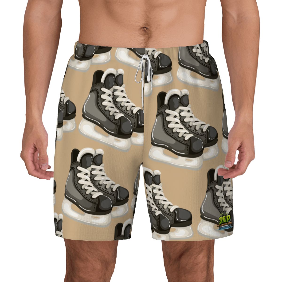W2W Pro Mesh.Hybrid Shorts - Drip Bench Hockey Skates Beige