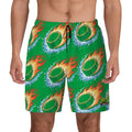 W2W Pro Mesh Hybrid Shorts - Flamin Hockey Pucks Green