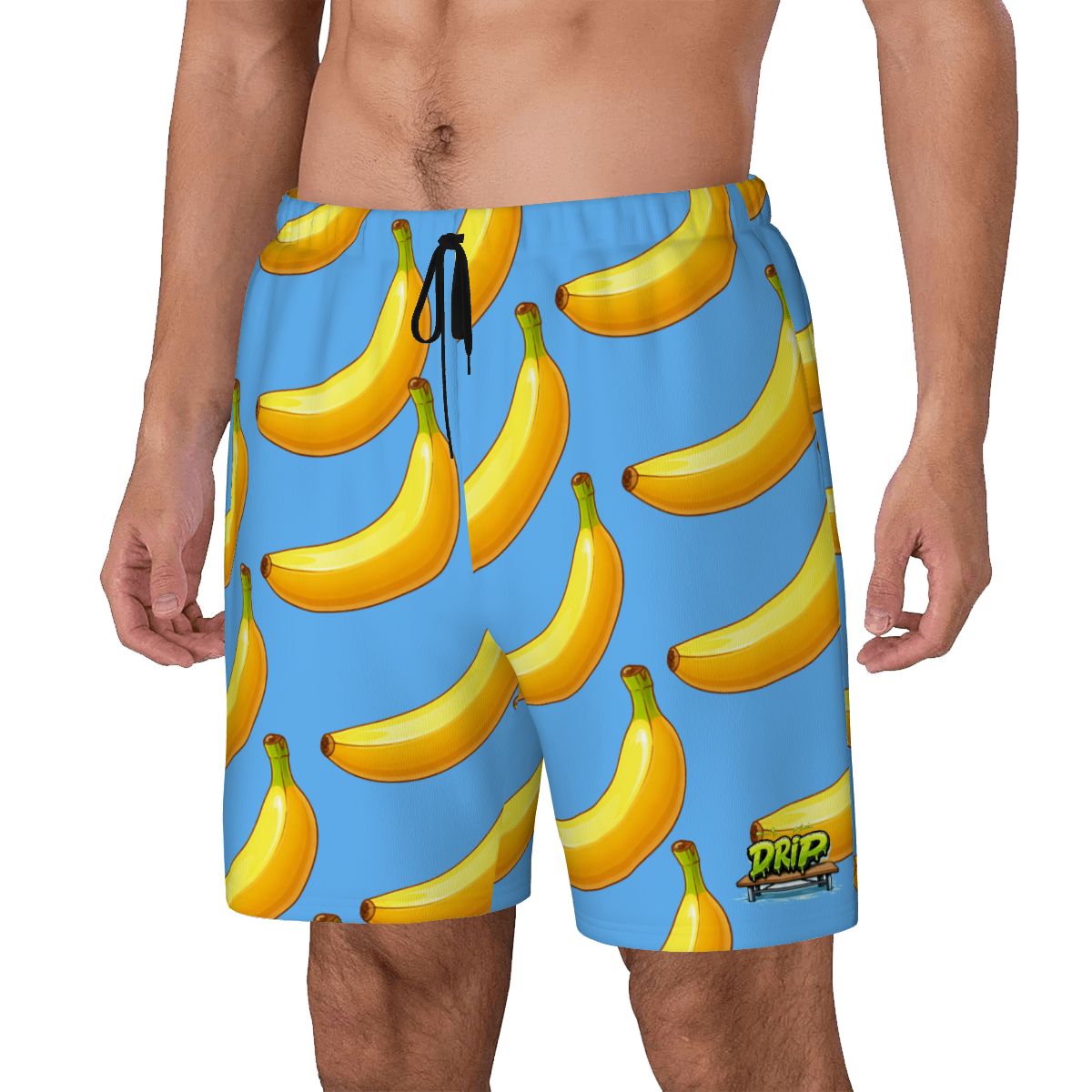 W2W Pro Mesh Hybrid Shorts - Bananas Blue