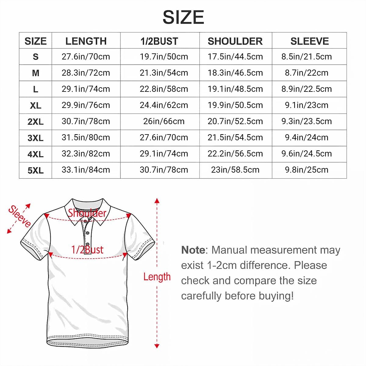 Uncle Golf Shirt - Hole Flag Sketch White