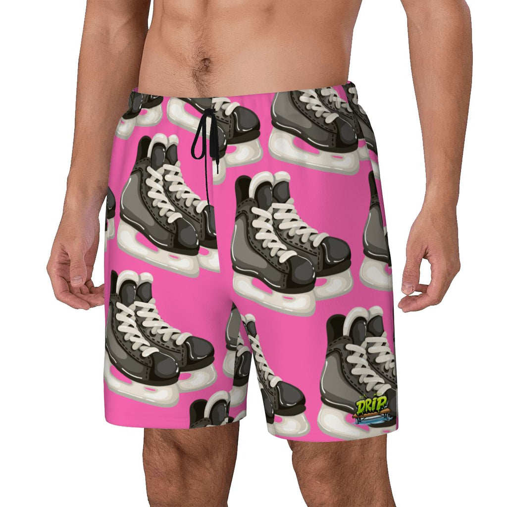 W2W Pro Mesh Hybrid Shorts - Hockey Skates Hot Pink