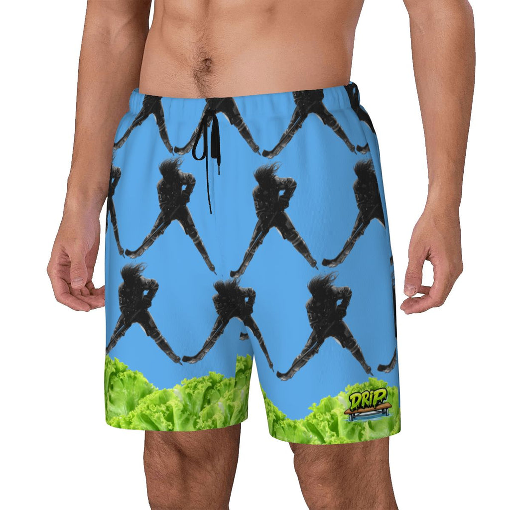 W2W Pro Mesh Hybrid Shorts - Lettuce Hockey Hair Flo Blue