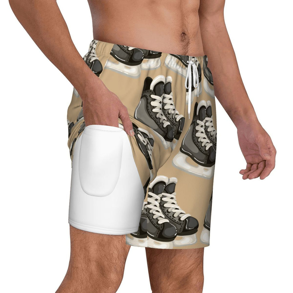 W2W Pro Mesh.Hybrid Shorts - Drip Bench Hockey Skates Beige