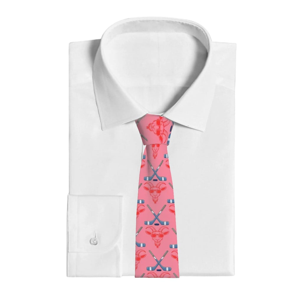 Game Day Tie - Hockey Goated Pink
