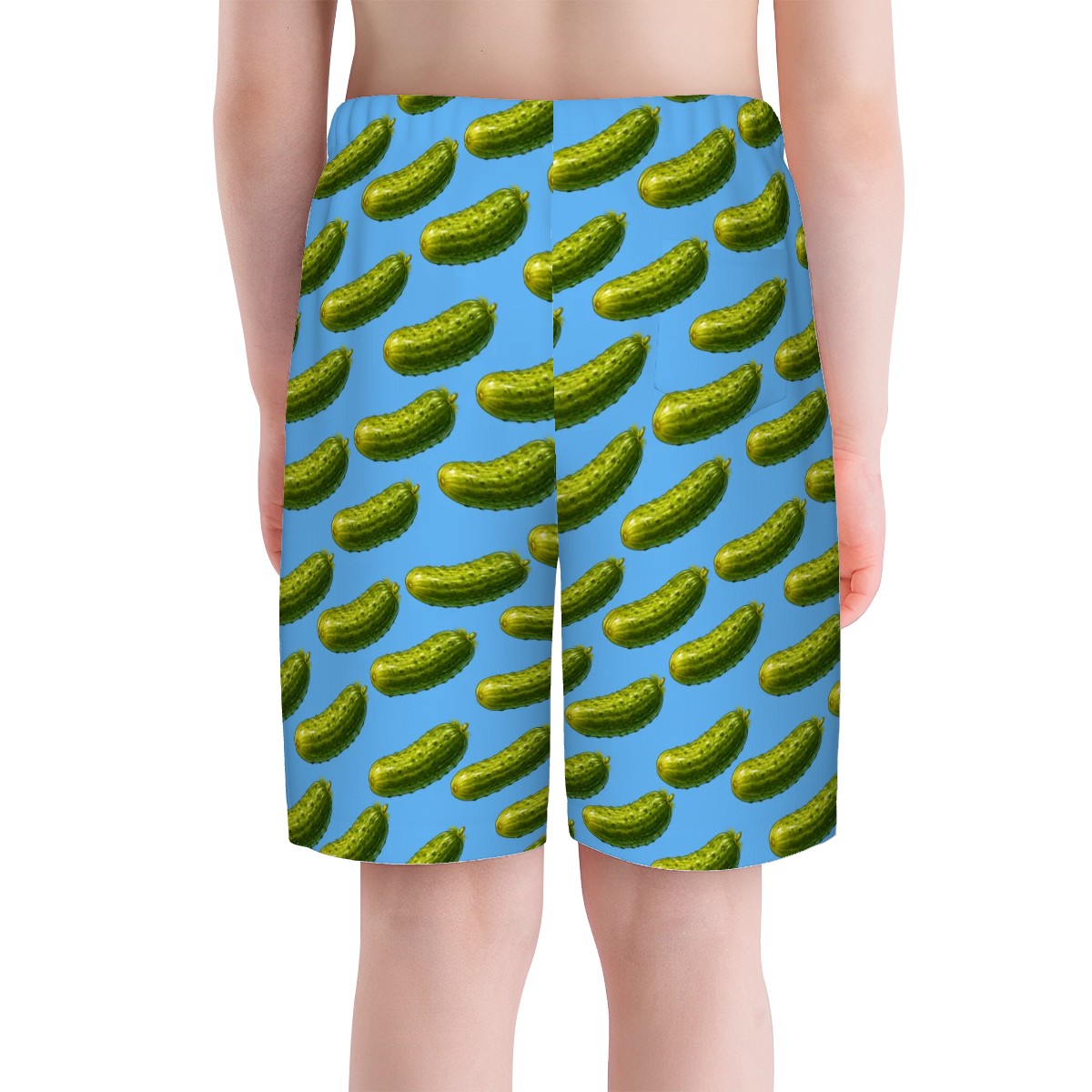 Youth Swim Shorts - Pickled Blue