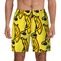W2W Pro Mesh Hybrid Shorts - Bananas for Hockey Yellow