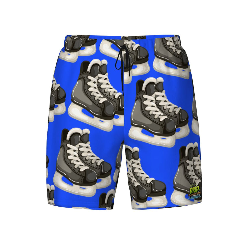 W2W Pro Mesh Hybrid Shorts - Hockey Skates Royal Blue