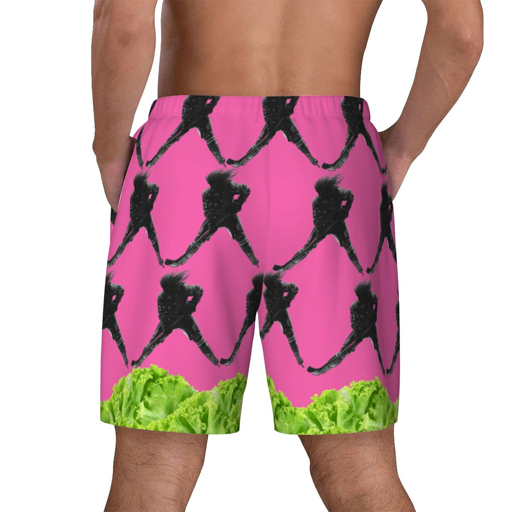W2W Pro Mesh Hybrid Shorts - Lettuce Hockey Hair Flo Hot Pink