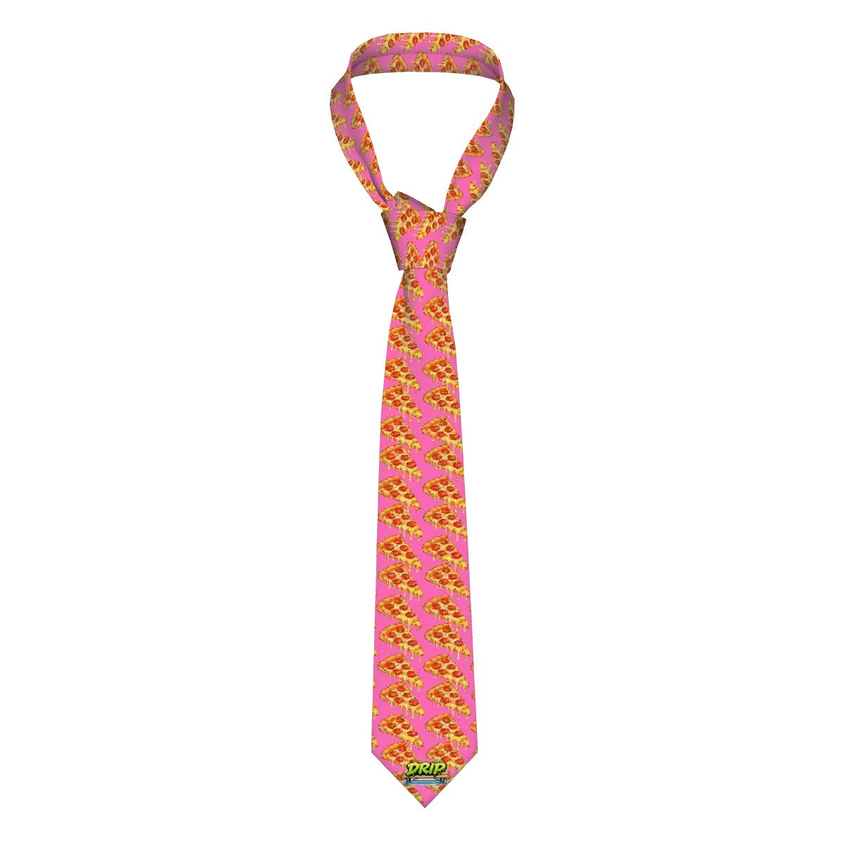 Game Day Tie - Pizza Pink