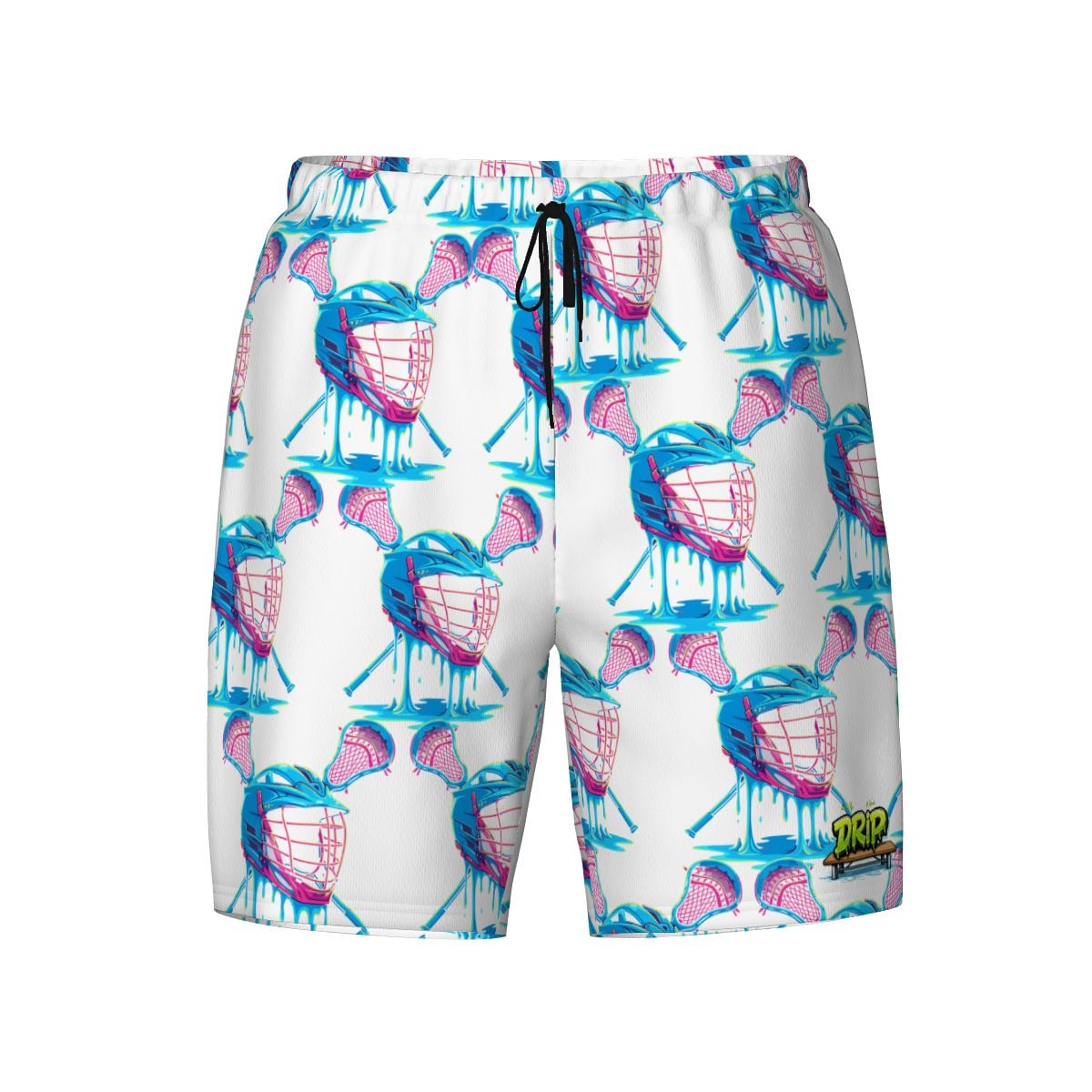 W2W Pro Mesh Hybrid Shorts - Lacrosse Helmet Sticks White