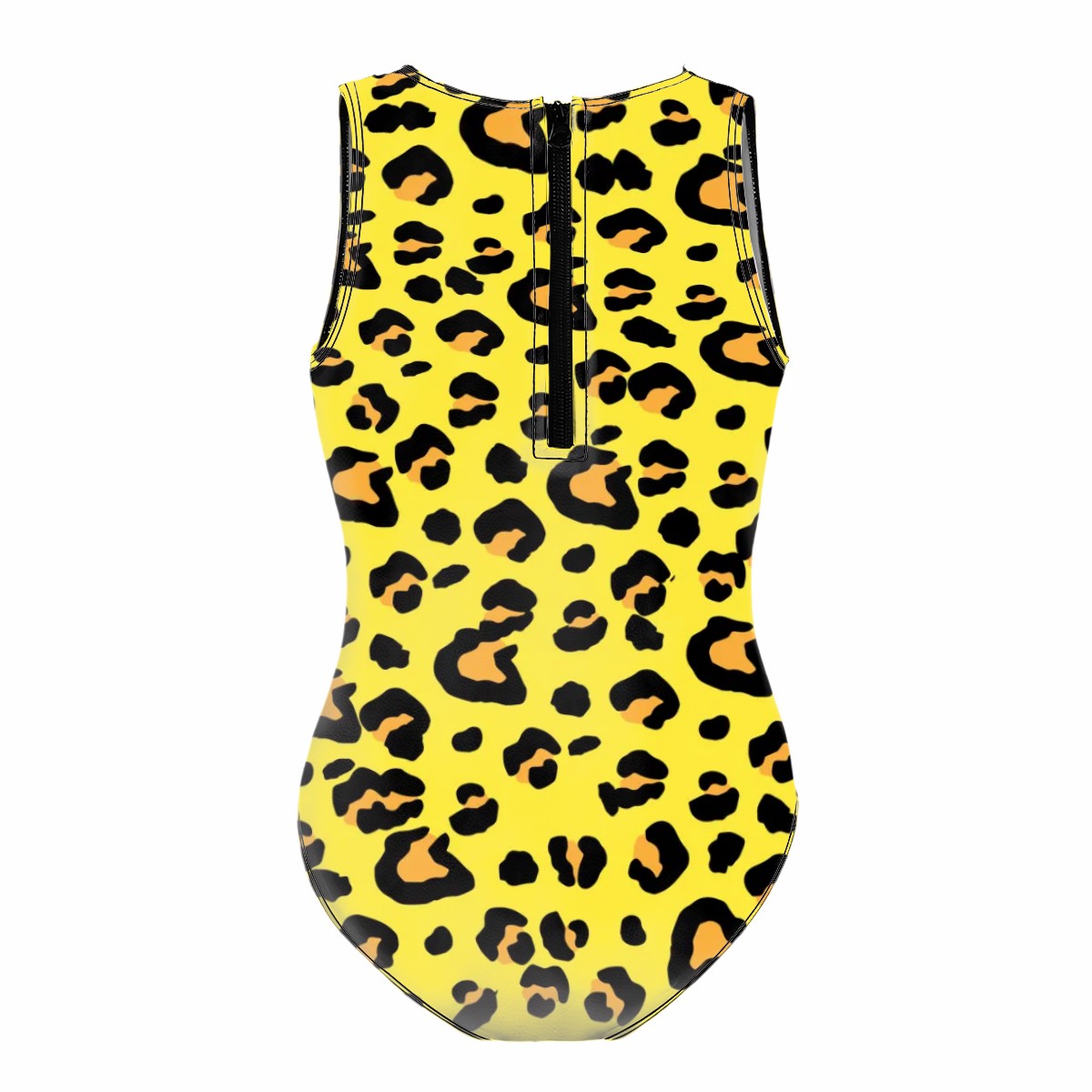 Girls One Piece Swimsuits - Drip Bench Leopard