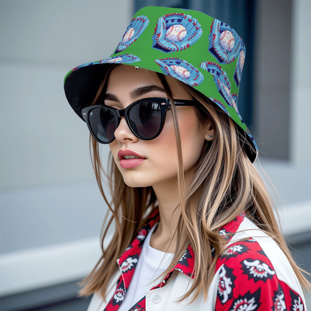 Drip Bucket Hat - Baseball Sprinkles Drip Turf Green