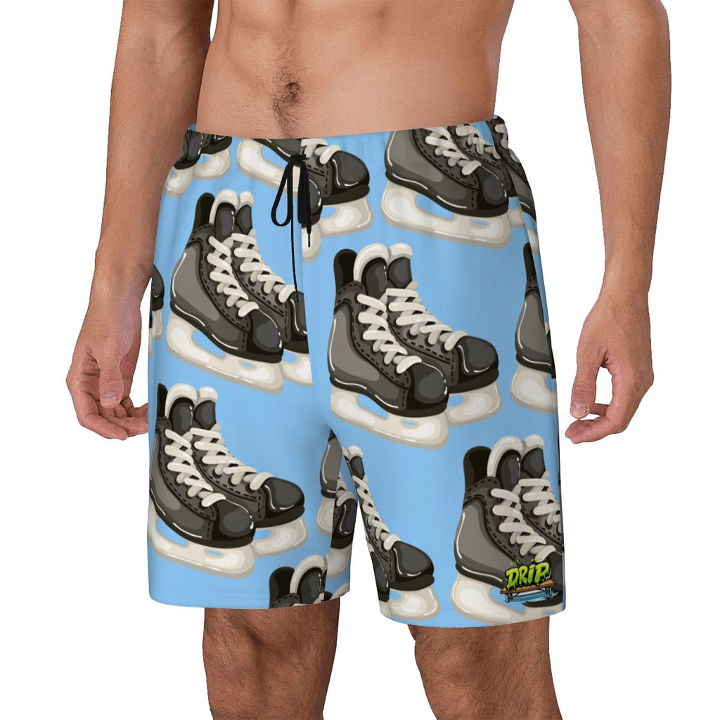 W2W Pro Mesh Hybrid Shorts - Hockey Skates Ice Blue