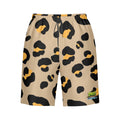 Men/Teen Swim Shorts - Drip Bench Leopard Beige