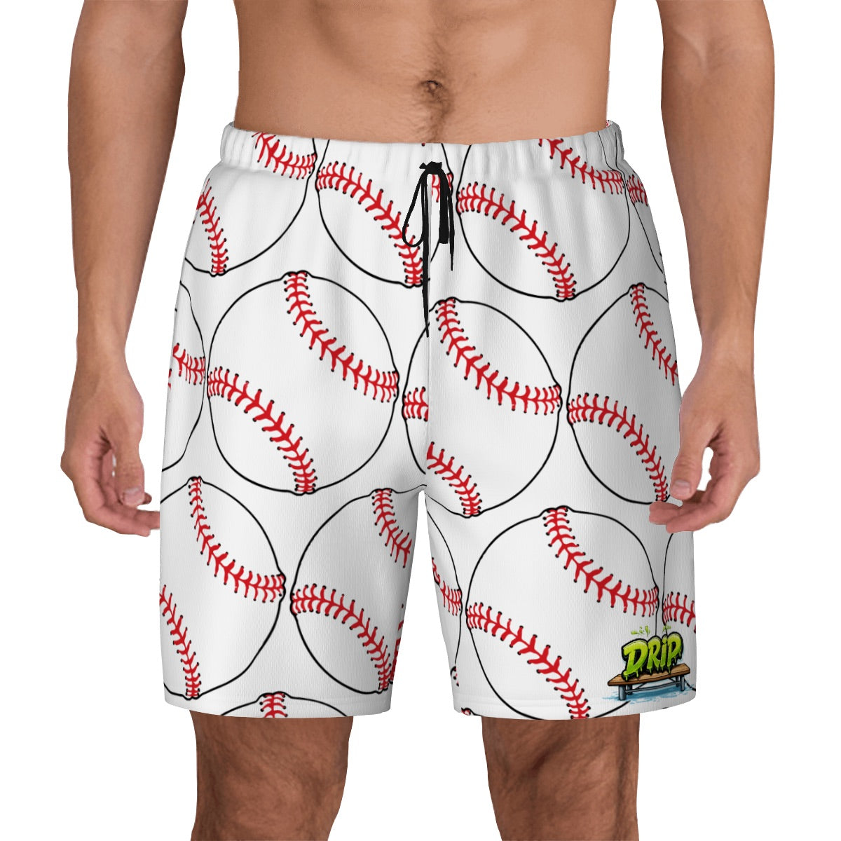 W2W Pro Mesh Hybrid Shorts - Classic White Baseball