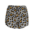 Drip Bench Women's Shorts - Leopard Grey