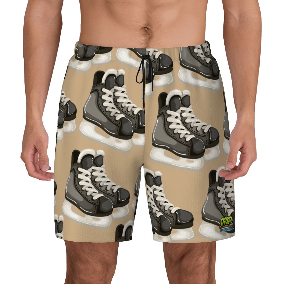 W2W Pro Mesh.Hybrid Shorts - Drip Bench Hockey Skates Beige