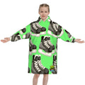 Youth Blanket Sweatshirt - Hot Green