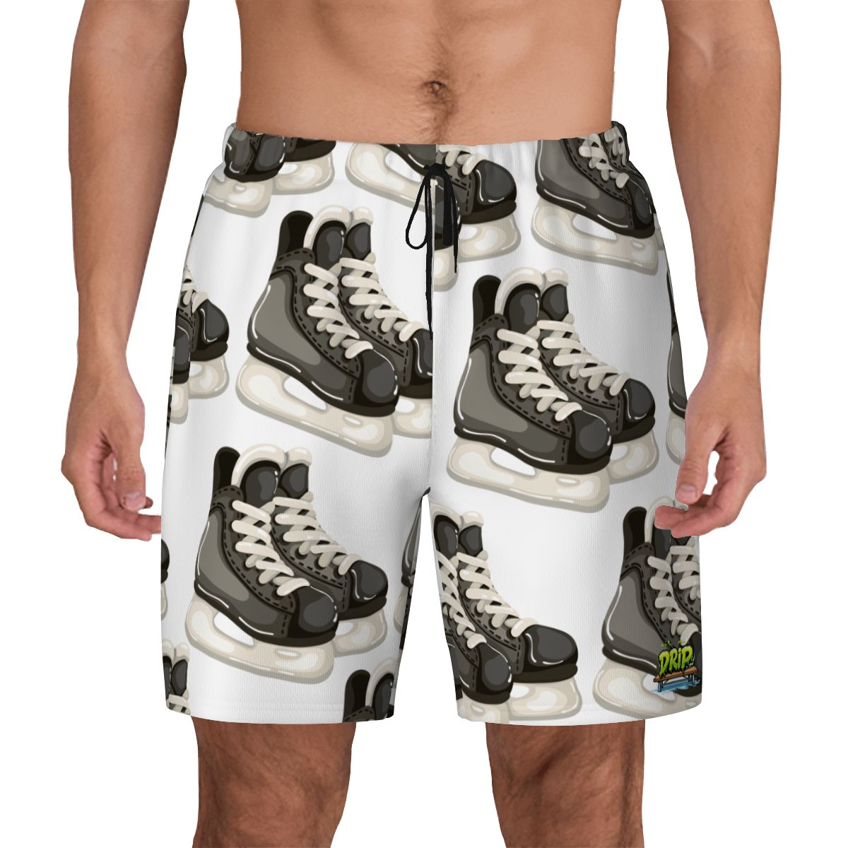 W2W Pro Mesh Hybrid Shorts - Hockey Skates White