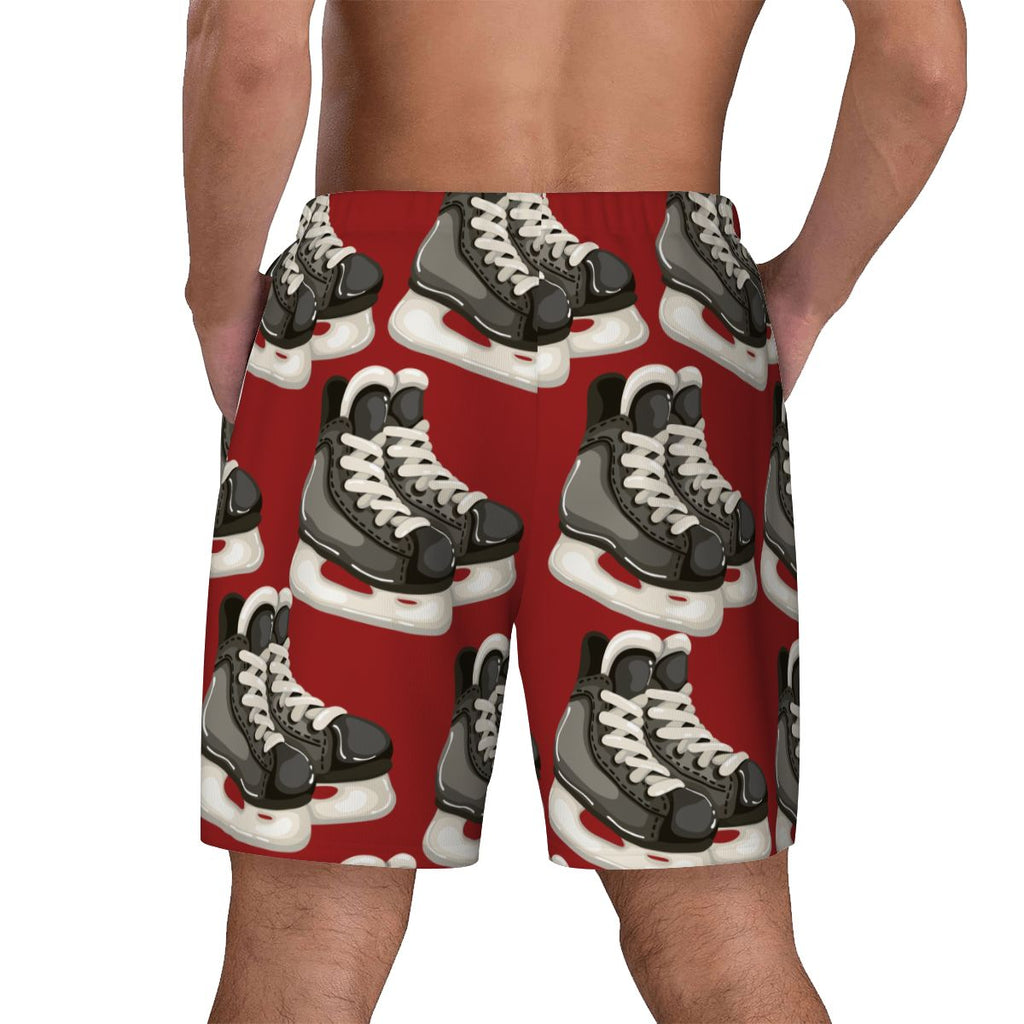 W2W Pro Mesh Hybrid Shorts - Hockey Skates Classic Red