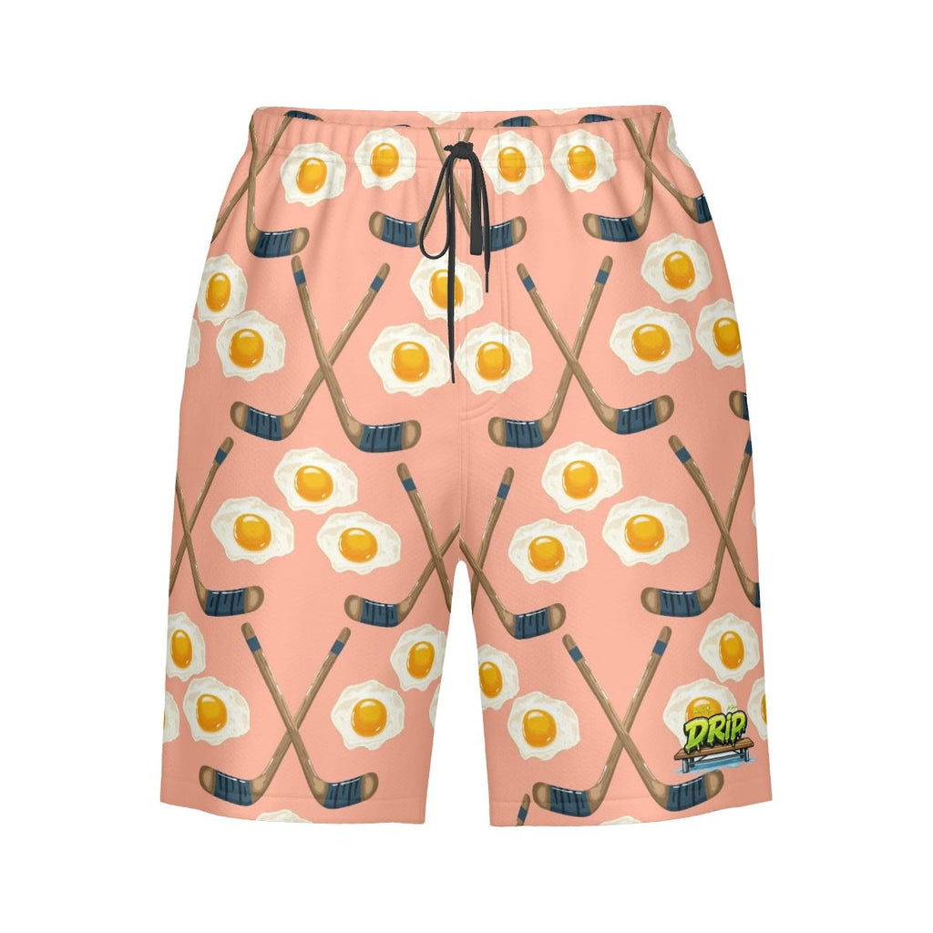 Men/Teen Swim Shorts - Sunnyside Snipes Peach
