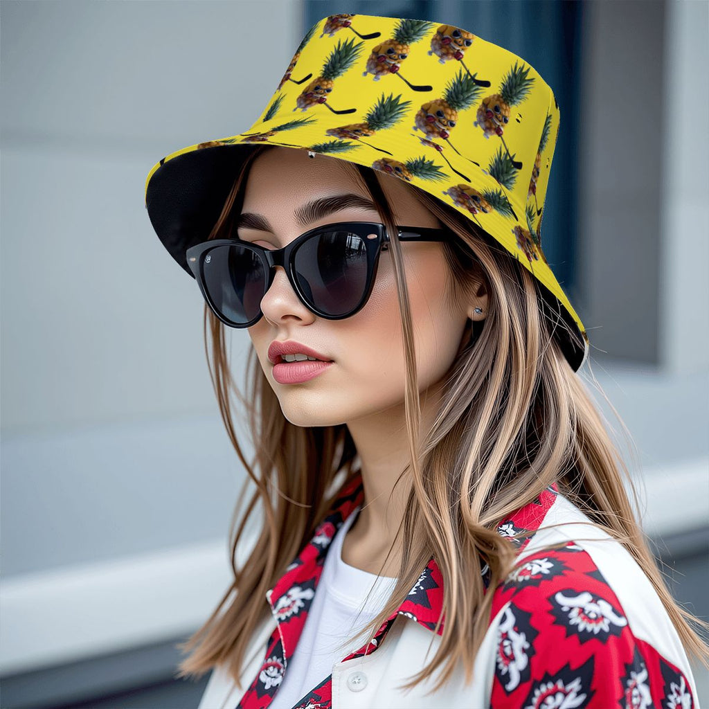 Drip Bucket Hat - Piney Snipe Yellow