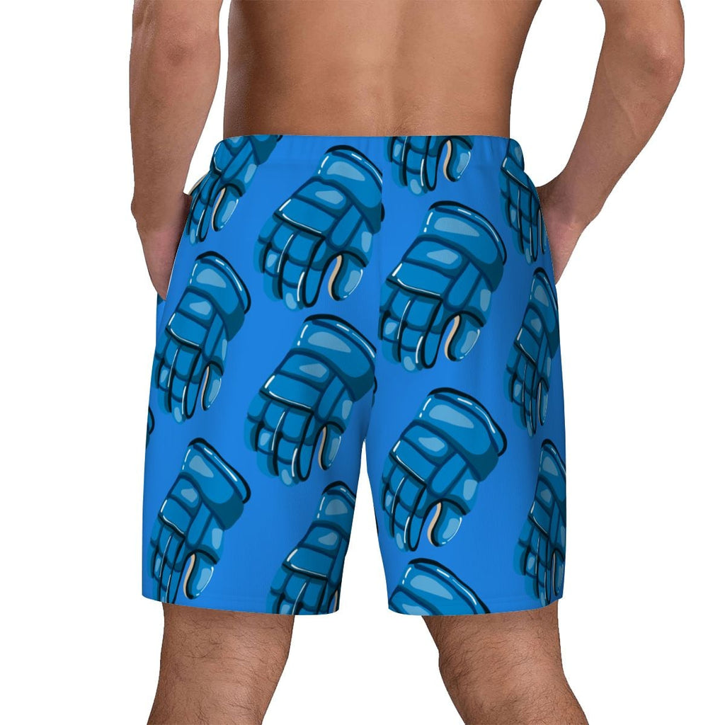 W2W Pro Mesh Hybrid Shorts - Blue Hockey Gloves Dark Blue